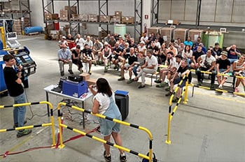 H-old Biandrate TEC Training 2024 production floor