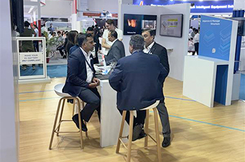 Saint-Gobain® Tape Solutions group discussion at The Battery Show 2024 India