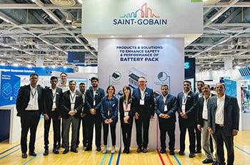 Saint-Gobain® Tape Solutions group at The Battery Show 2024 India