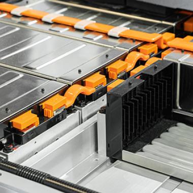 Electric car lithium battery pack.