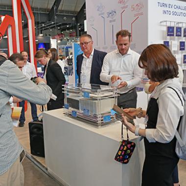Battery Show Europe 2024 Saint-Gobain Tape Solutions Booth