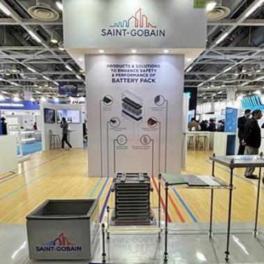 Saint-Gobain® Tape Solutions booth at The Battery Show 2024 India