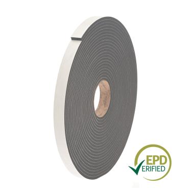 Norseal PVC Black Gasketing Foam