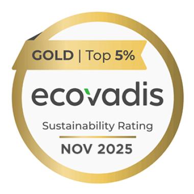 Ecovadis GOLD certification