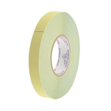 CHR 2965-8R blue, glass silicone roll of adhesive tape with yellow liner