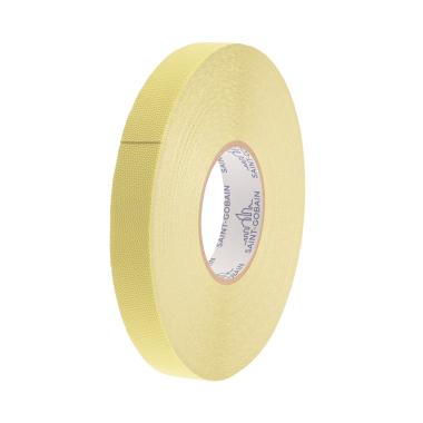 CHR H7525 white roll of adhesive tape with yellow liner