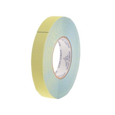 CHR HV60-18R blue, glass silicone roll of adhesive tape with yellow liner