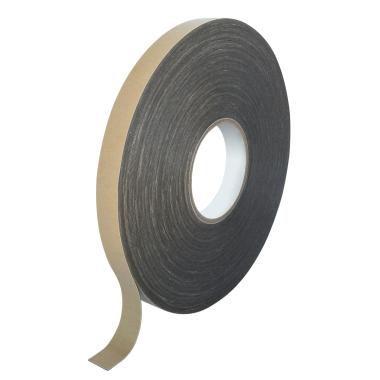 A thin spool of brown double-coated PE foam adhesive tape.