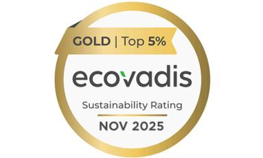 Ecovadis GOLD certification