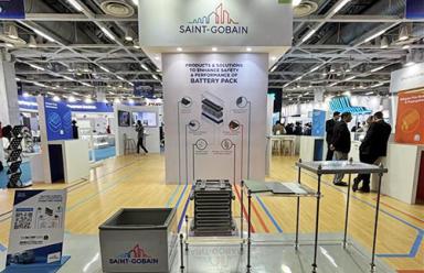 Saint-Gobain® Tape Solutions booth at The Battery Show 2024 India