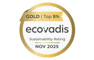 Ecovadis GOLD certification