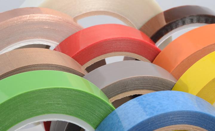 Rolls of multi-colored CHR® Adhesive Tapes