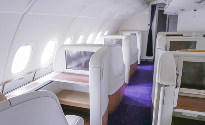 Airplane cabin