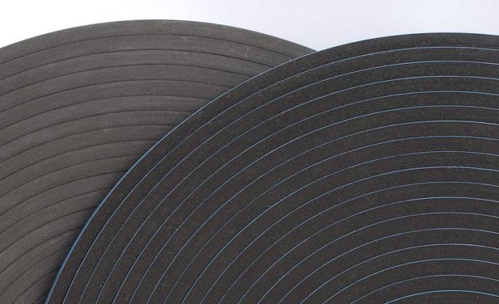An arrangement of Thermalbond products displaying their side profiles