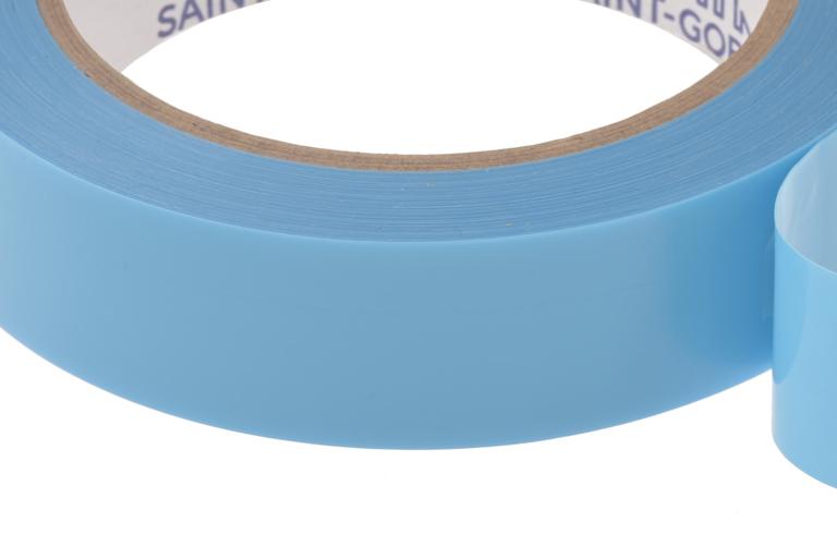 Blue ultra-high molecular weight polyethylene (UHMW) adhesive tape