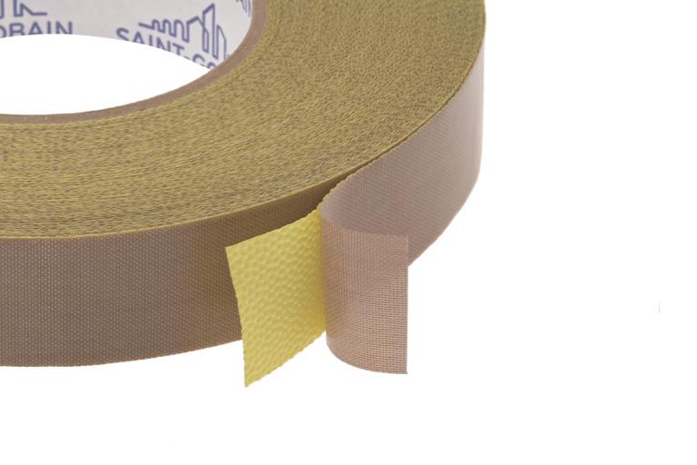 tan PTFE glass cloth tape