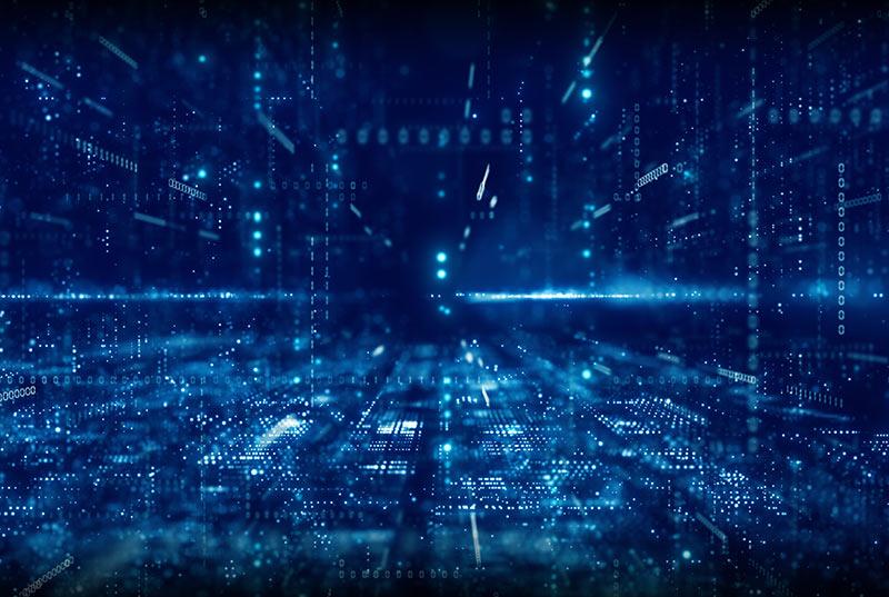 Digital data network.