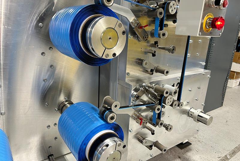 Spooling tape equipment